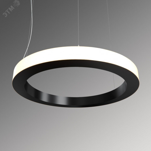 Светильник светодиодный RVE-LBX-RING-OUT-1000-P (Кольцо наружу 1000х1000х50мм S53мм 73Вт Подвесной 4000К Белый)