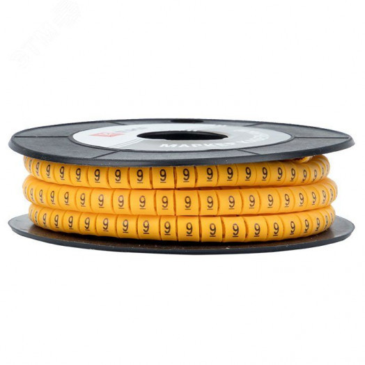 Маркер кабельный 4.0кв.мм 9 (500ед) (ЕС-2)