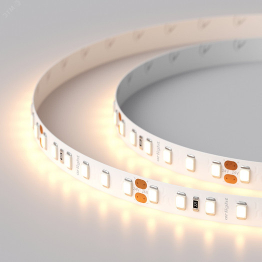 Лента LED RT 2-5000 24V Warm2700 2x (2835, 600 LED, PRO) (ARL, 14.4 Вт/м, IP20)