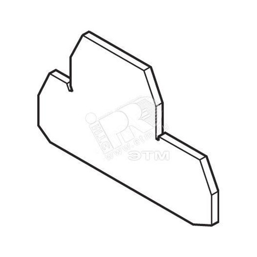 Изолятор торцевой FEM8D2S для M4/8.D2.SF