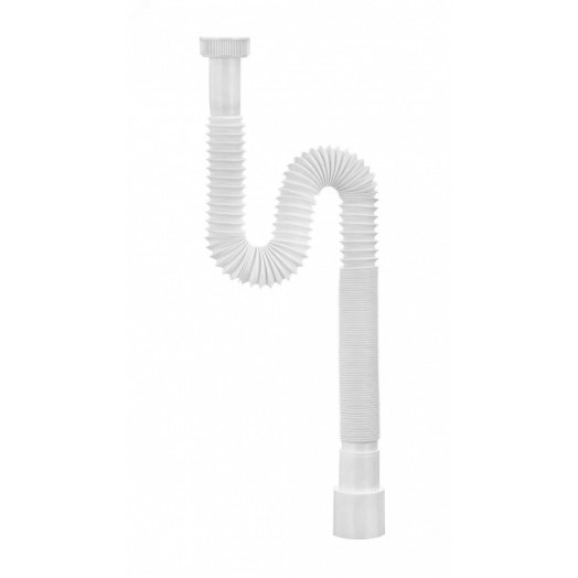 Сифон МИНИ ЭЛИТ гофрированный без выпуска удлинённый L1200 мм 1'1/4 - D40/50