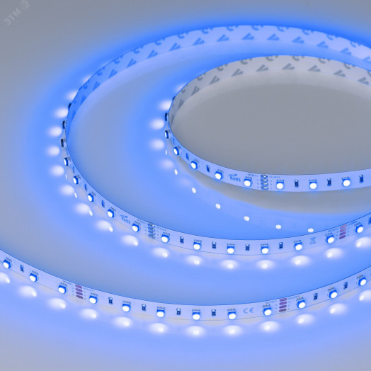 Лента LED MINI-F60-10mm 24V RGB (14.4 W/m, IP20, 3535, 5m) (ARL, Открытый)