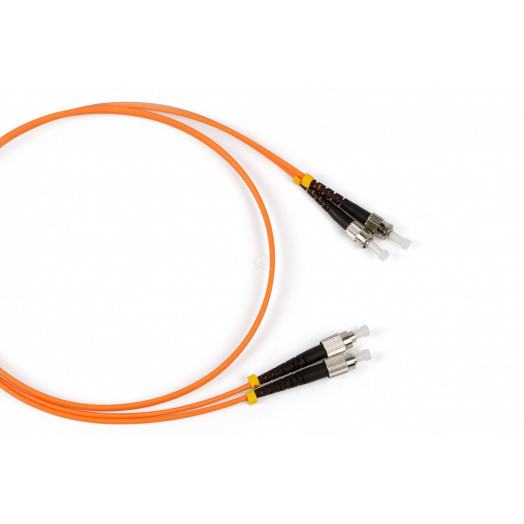 Патч-корд волоконно-оптический (шнур) мм 62.5/125ST-FC 2мм duplex LSZH (3м)