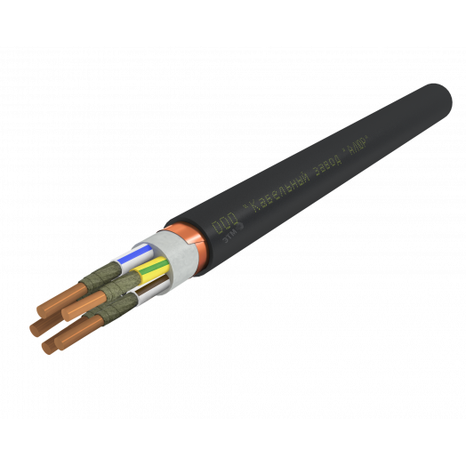 Кабель силовой ВВГЭнг(А)-FRLS 5х35.0 ок(N.PE)-0.66 Ч. бар