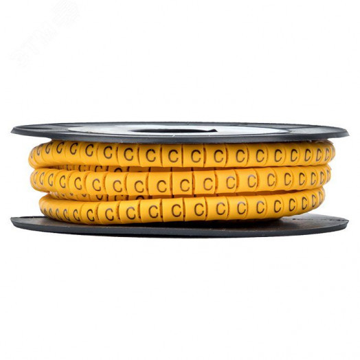 Маркер кабельный 4.0кв.мм C (500ед) (ЕС-2)