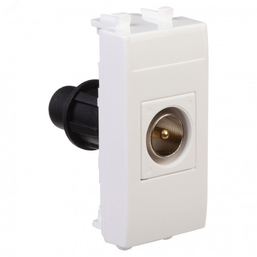 Avanti ТВ розетка оконечная ''Белое облако'', 16A, 1 модульная