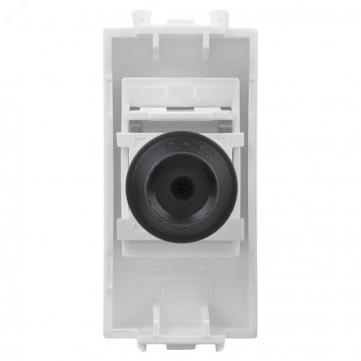 Avanti ТВ розетка оконечная ''Белое облако'', 16A, 1 модульная