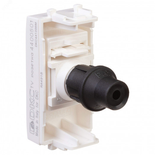 Avanti ТВ розетка оконечная ''Белое облако'', 16A, 1 модульная