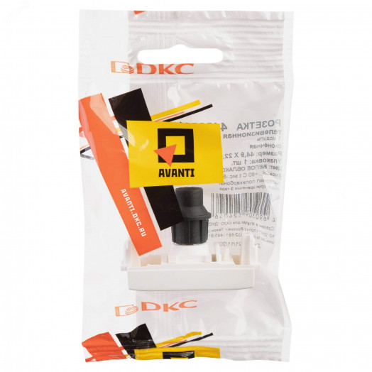 Avanti ТВ розетка оконечная ''Белое облако'', 16A, 1 модульная