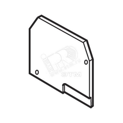 Изолятор торцевой для M4/6.SNB(T)FEM62
