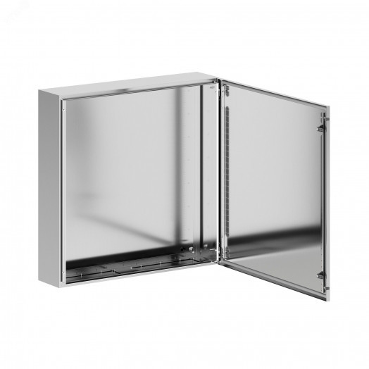 Корпус навесной STH с М/П, нержавеющая сталь AISI304, ВхШхГ 800x800x200 мм, с фланцем