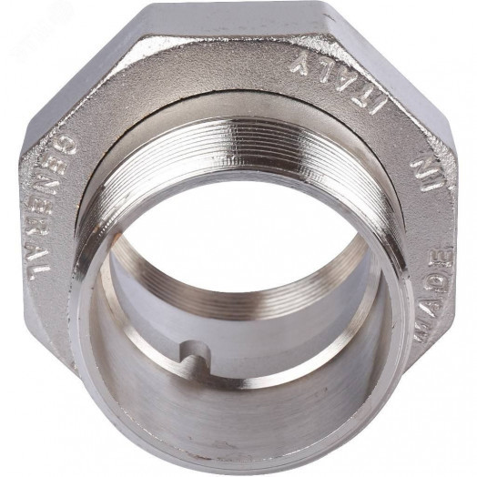 Сгон разъемный ВН 2' прямой (американка), никелированный
