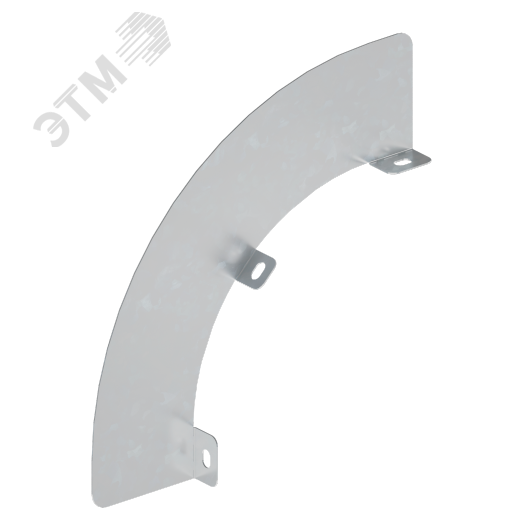 Перегородка SEP для углов CD 90 H100, в комплекте с крепежными элементами и необходимыми для монтажа, ZL