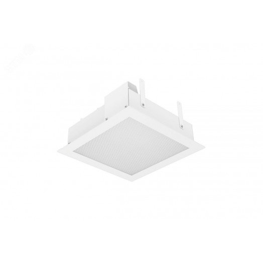 Светильник LED Effect ГРИЛЬЯТО ЭКОНОМ IP40 54Вт 5000лм 4000К IP40 КСС Д встраиваемые, два светильника с общим источником