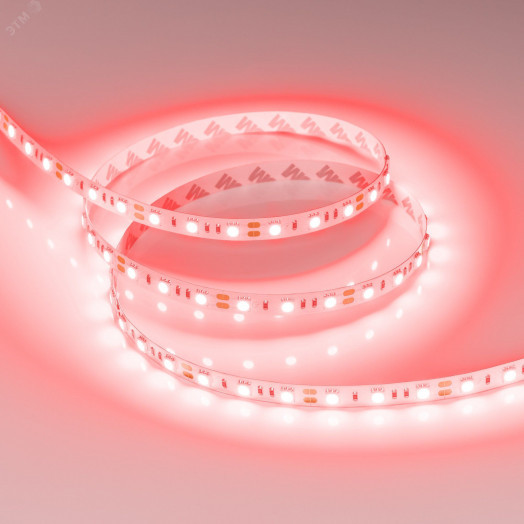 Лента RT-B60-10mm 12V Red (14.4 W/m, IP20, 5060, 5m) (, 14.4 Вт/м, IP20)