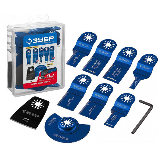 Набор насадок для реноватора, 9 предм., Профессионал, НР-9