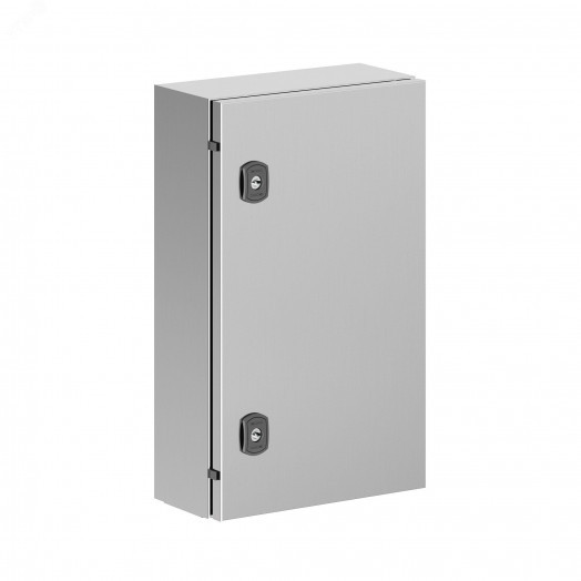 Корпус навесной STH с М/П, нержавеющая сталь AISI304, ВхШхГ 500x300x150 мм, с фланцем