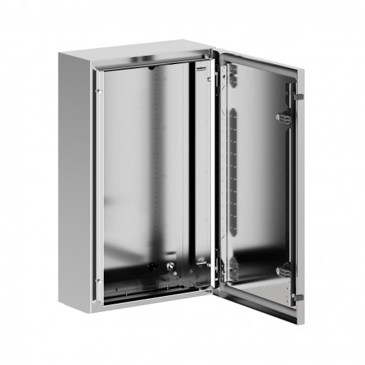 Корпус навесной STH с М/П, нержавеющая сталь AISI304, ВхШхГ 500x300x150 мм, с фланцем