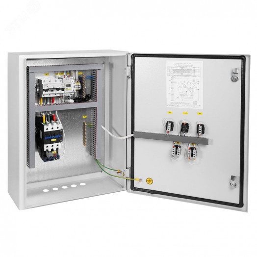 Низковольтное комплектное устройство ЯУО9601-3874 У2 IP54 (63А, Таймер+Фотореле, КЭАЗ)