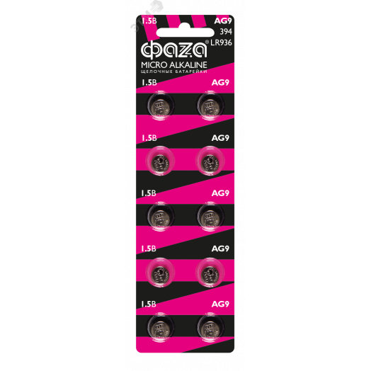 Элемент питания AG 9 LR 936 BL-10