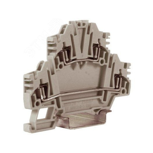 Зажим двухуровневый проходной синий HMD.2N(Ex)i, 2.5 мм2