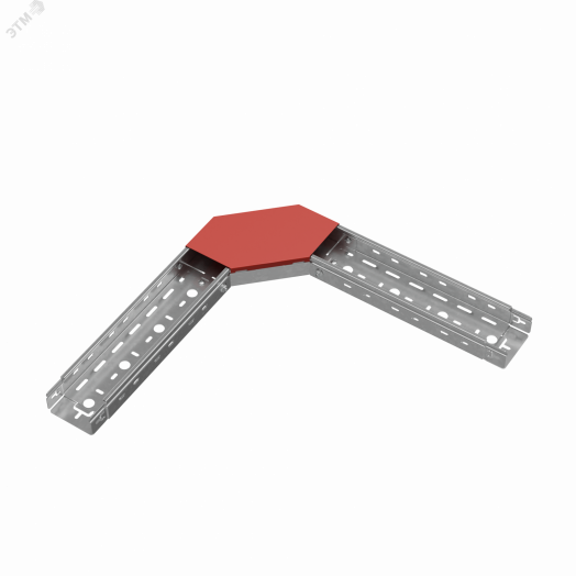 Крышка горизонт. угла 90 гр. 100 мм ПЛЮС