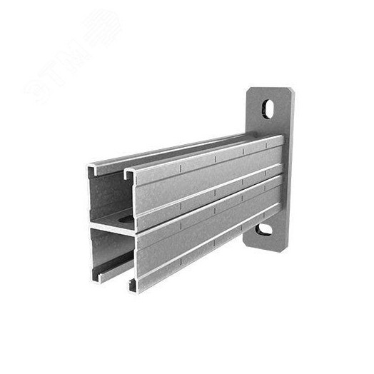 Консоль СТРАТ двойная 41х41, база 300, толщ. 2,0 мм, гальван. цинк