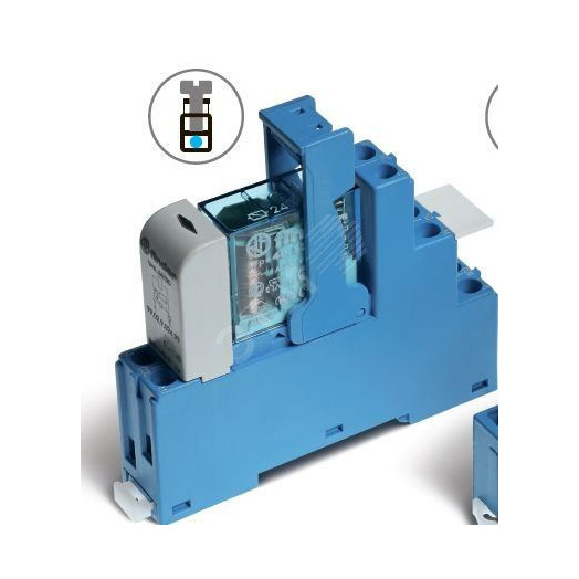 Модуль интерфейсный (сборка 40.52.7.024.0000 + 99.02.9.024.99 + 95.05SMA), электромеханическое реле, 2CO 8A, контакты AgNi, питание 24В DC (чувствит.), категория защиты IP20, винтовые клеммы, металлическая клипса, LED + диод