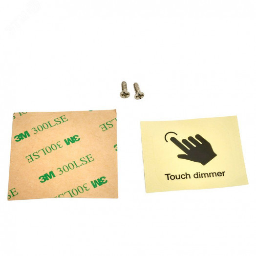 Датчик касания накладной 60/120w 12-24v черный