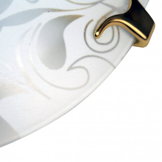 Светильник НПБ-01-60-130 М15 Иней 250 матовый белый /клипсы золото индивидуальная упаковка