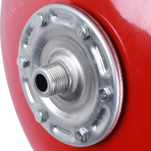 Бак расширительный на отопление 80 л. (цвет красный)