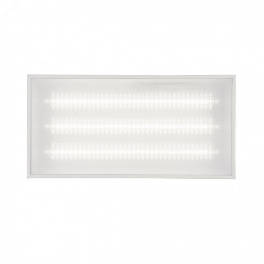 Светильник светодиодный офисный ДВО/ДПО 17Вт 595х295х40 4000K 2340Лм микропризма IP41(Люгер 3-18-Д-120-0/ПЛ/М-4К80-У41)