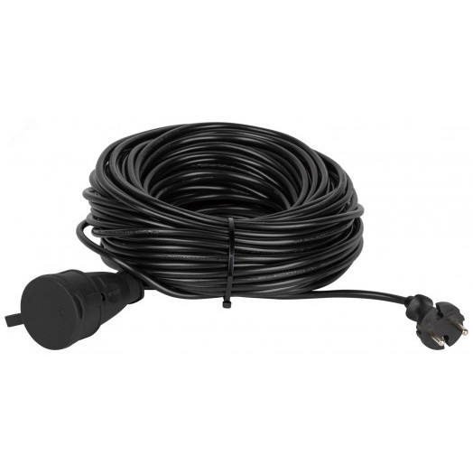 Удлинитель силовой в бухте 1 розетка без заземления 30м ПВС 2x0.75мм2 GREEN LINE BUH-6-30m Greenline ЭРА