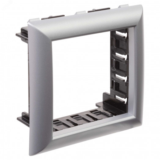 Avanti Рамка-суппорт  для In-liner Front серебристый металлик 2модуля