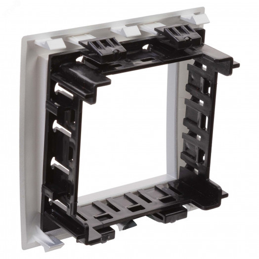 Avanti Рамка-суппорт  для In-liner Front серебристый металлик 2модуля