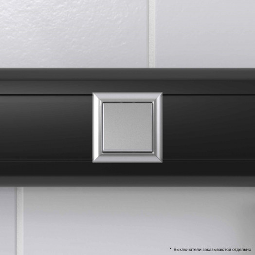 Avanti Рамка-суппорт  для In-liner Front серебристый металлик 2модуля