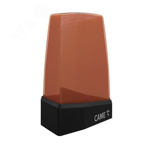 Светодиодная сигнальная лампа с оранжевым плафоном, электропитание 24/230