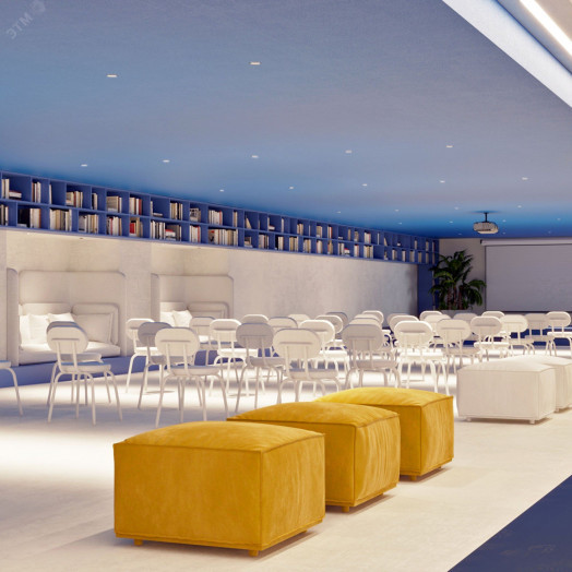 Светильник MS-ATLAS-BUILT-R72-20W Warm3000 (WH-BK, 30 deg, 230V) (, IP20 Металл, 5 лет)