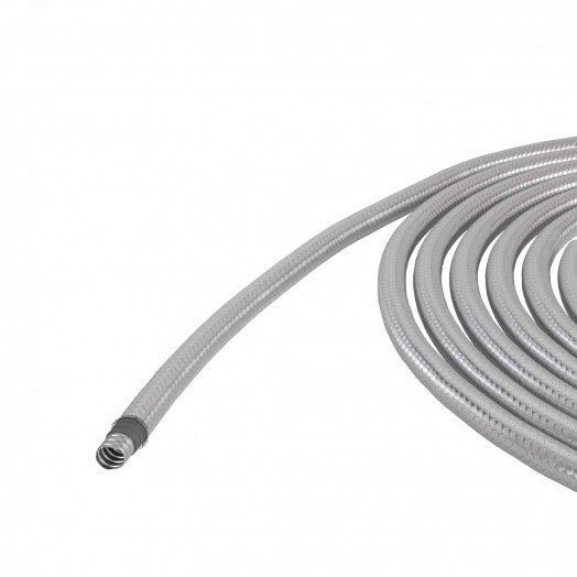 Металлорукав DN 35мм в герм. ПВХ изоляции в оплетке из нержавеющей стали, Dвн 35,0 мм, Dнар 41,0, 25 м