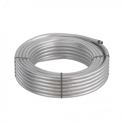 Металлорукав DN 35мм в герм. ПВХ изоляции в оплетке из нержавеющей стали, Dвн 35,0 мм, Dнар 41,0, 25 м