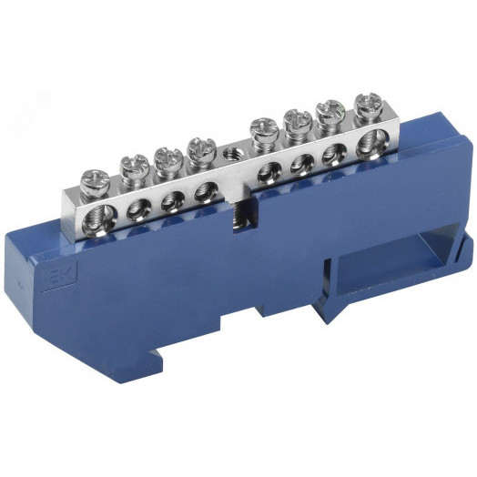 Шина N ''ноль'' на DIN-изоляторе Ni ШНИ-6х9-8-Д-С