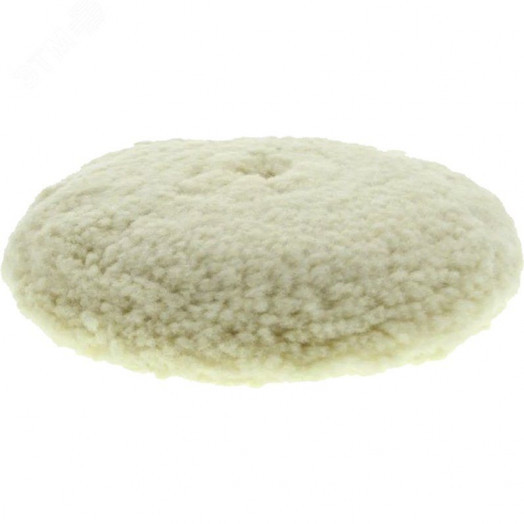 Насадка для полировки из шерсти 150 мм (липучка)