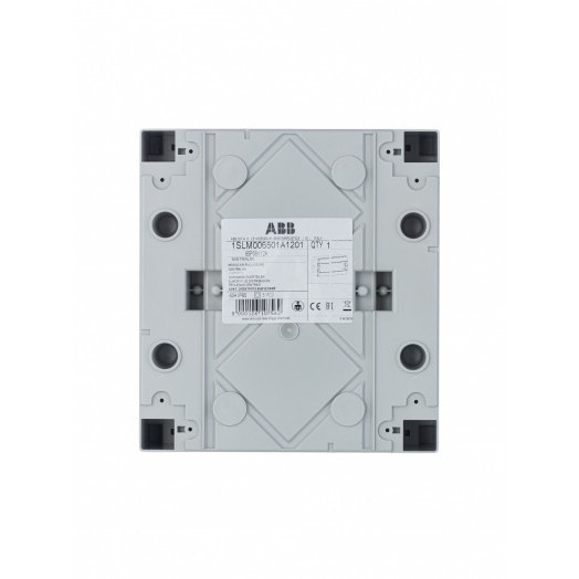 Щит распределительный навесной 8 модулей ЩРн-п-8 пластиковый Mistral65 серая прозрачная дверь с клеммами IP65 (65P08X12A)