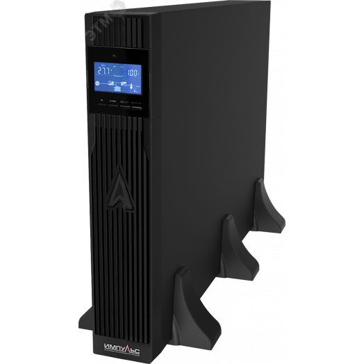 ИБП ФРИСТАЙЛ 2000,Online, Rack/Tower, фаза 1/1,  2000ВА/1800 Вт, LCD, USB, EPO, RS-232, USB, SmartSlot, АКБ 4х9Ач, IEC-C13x8