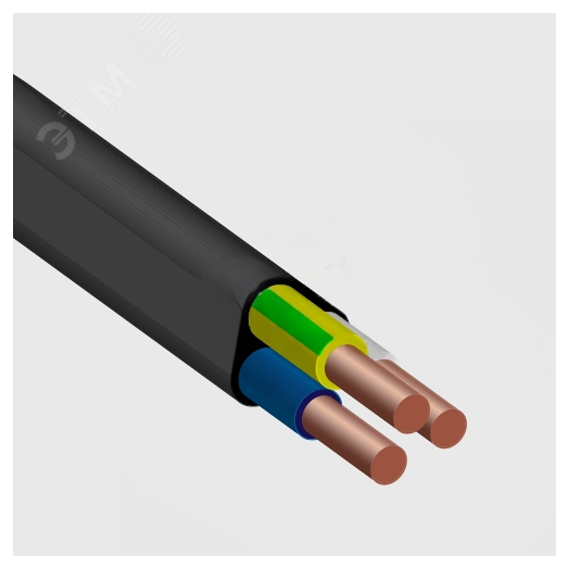кабель ВВГЭнг(А)-LS 3х35мк/16-1