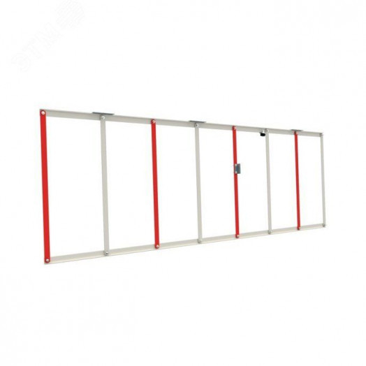 Шторка стрелы шлагбаумов GT высотой 1,3 м (модуль 1721 мм)