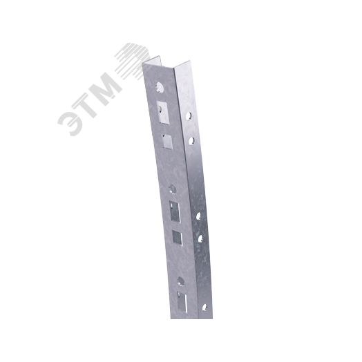 Профиль криволинейный, L1495, толщина2,5 мм, на 12 рожков, цинк-ламель