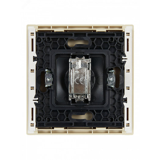 FORTE&PIANO Розетка TV оконечная FP428 ваниль IEK