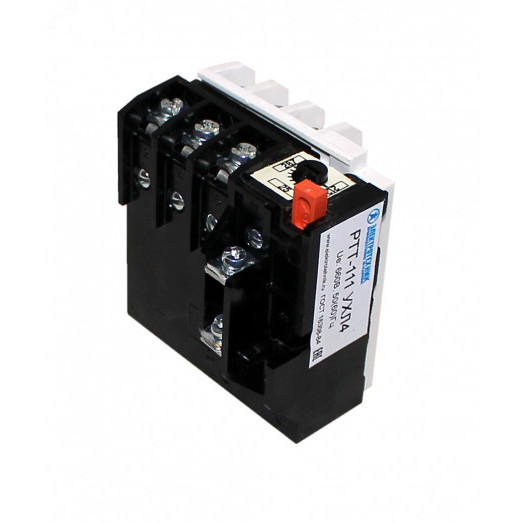 РТТ-111 УХЛ4, 10,0А, 660В/50Гц, 1р, 8,50-11,5А, ручной возврат, реле электротепловое токовое  (ЭТ)