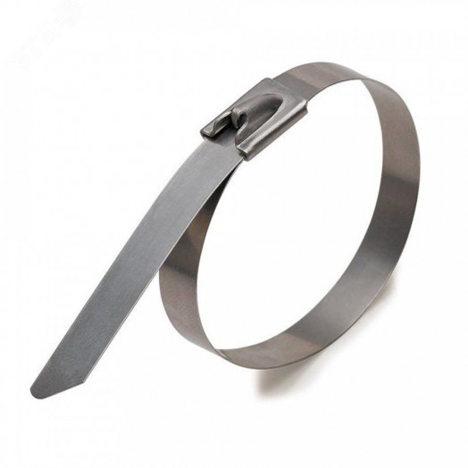 Стяжки кабельные стальные СКС (304) 4,6*150 (100  шт/уп)